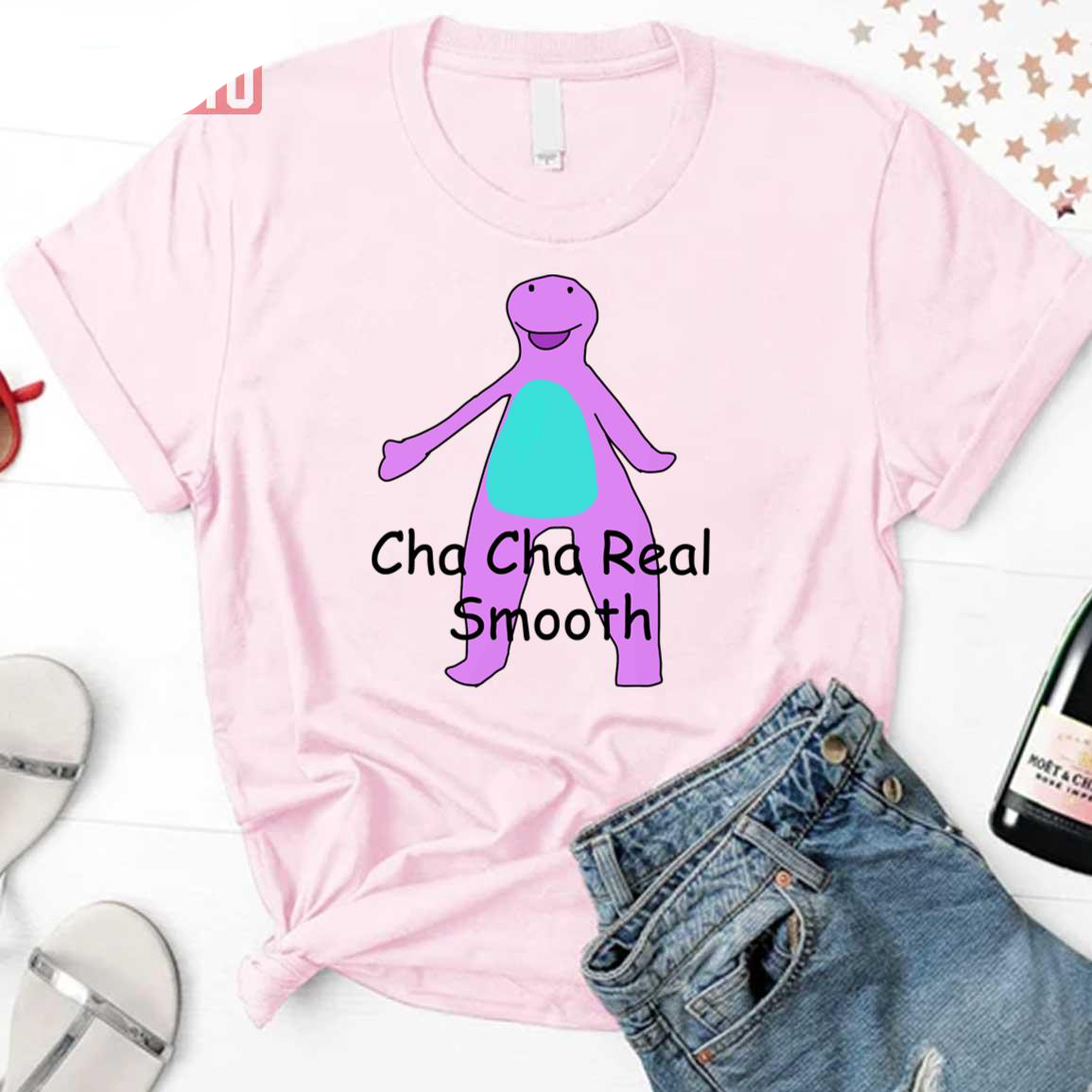 Get Cha Cha Real Smooth Funny Meme Art shirt For Free Shipping